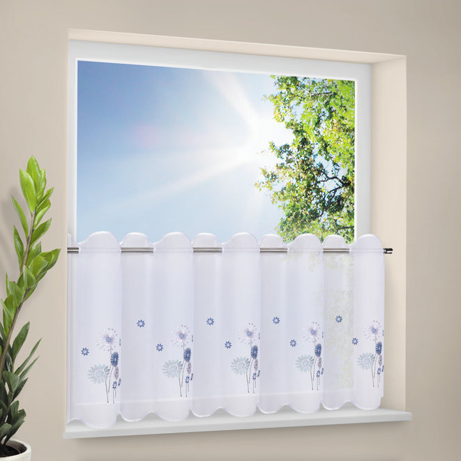 17 Stories Bistrogardine mit Stangendurchzug & Bewertungen | Wayfair.de